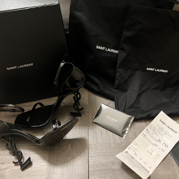 Saint Laurent - BLACK HEEL - Picture 9 of 10